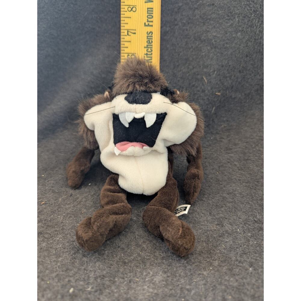 Vintage 1997 Warner Bros Studio Store Taz Devil Bean‎ Bag Plush